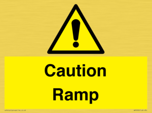 Caution Ramp